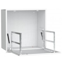 ITK LINEA R Шкаф встр. потол. 6U 600х600мм дв. мет. белый  LR16-6U66-MF  ITK