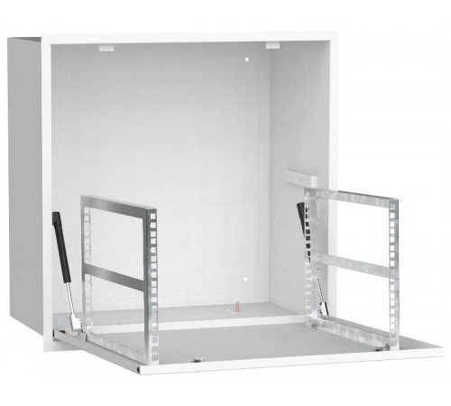 ITK LINEA R Шкаф встр. потол. 6U 600х600мм дв. мет. белый  LR16-6U66-MF  ITK