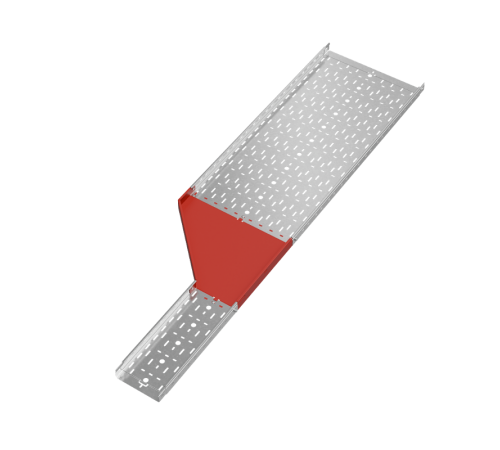 Переходник левый 50х200-500 мм "ПЛЮС" HD  PDplus50-200-500-L HD   КМ-профиль