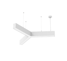 Светодиодный светильник X-line Y-образный 30 Вт 4000 К 790x912x100 мм белый муар и торцевыми крышками (4 шт.)  V1-R0-1Y823-02OP0-4003040  VARTON