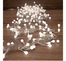 Гирлянда Мишура LED 6 м прозрачный ПВХ, 576 диодов, цвет белый  303-615  NEON-NIGHT