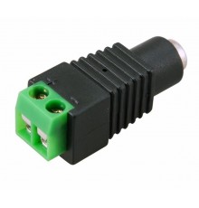 Разъем питания гнездо 2.1х5.5 с клеммной колодкой  14-0315  REXANT