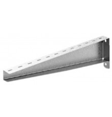 Кронштейн настенный усиленный 500 мм, толщ. 2,0 мм, гор. цинк, 352851  КНПЛУ-500-2,0-ГЦ   Ostec