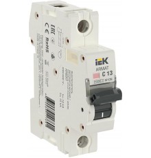 Выключатель автоматический однополюсный M10N 1P C 13А 10кА ARMAT  AR-M10N-1-C013  IEK