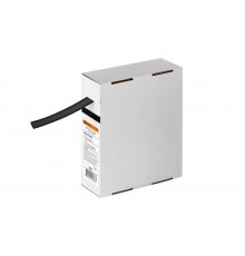 Термоусаживаемая трубка ТУТнг 10/5 черная в коробке (10 м/упак)   SQ0518-0427  TDM