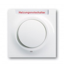 Клавиша для механизма 1-клавишного выключателя/переключателя/кнопки, "HNS", серия impuls, цвет альпийский белый  1753-0-6588   2CKA001753A6588  ABB