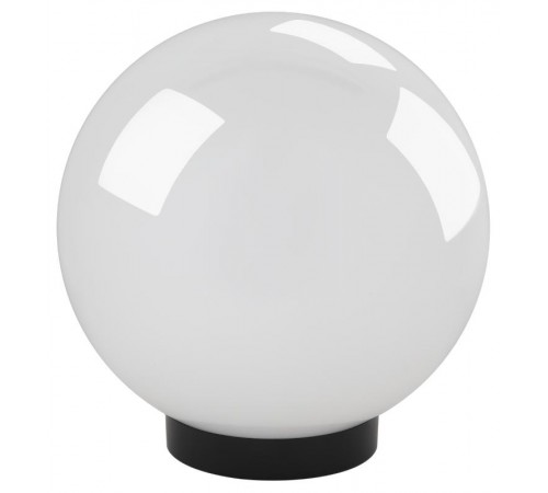 Светильник садово-парковый НТУ 02-60-201 без опоры, шар белый призма D=200 mm  Б0048043  ЭРА