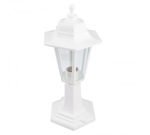 Светильник садово-парковый НТУ 06-60-001 , "Оскар1" напольный шестигранный белый  Б0048104  ЭРА