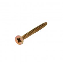 Саморез универсальный 5х60, желтый цинк, пакет (10шт.)  1111-0560-4  KRANZ