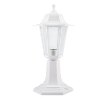 Светильник садово-парковый НТУ 06-60-001 , "Оскар1" напольный шестигранный белый  Б0048104  ЭРА