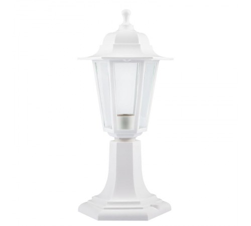Светильник садово-парковый НТУ 06-60-001 , "Оскар1" напольный шестигранный белый  Б0048104  ЭРА