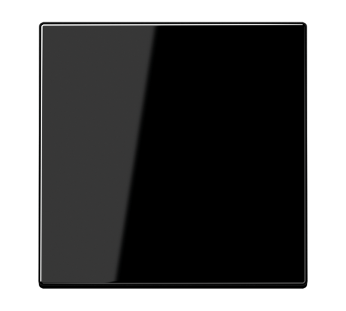 Одинарная клавиша для балансирных механизмов выключателей (кнопок), в комплекте с CD90HP (крепежный элемент), возможно IP44; дюропласт; черный; LS990 