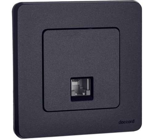 Inspiria Антрацит Розетка телефонная RJ11 С/У без рамки  673823  Legrand