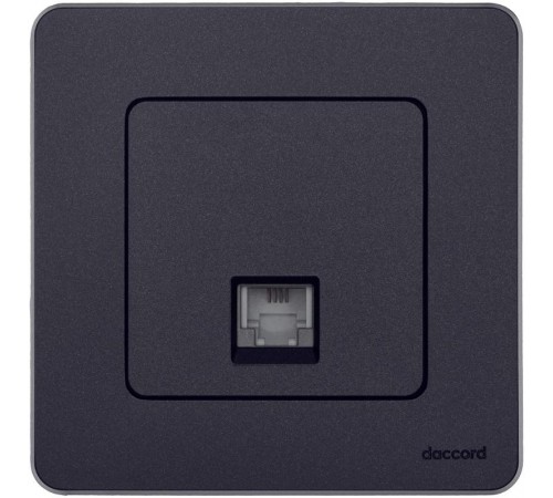 Inspiria Антрацит Розетка телефонная RJ11 С/У без рамки  673823  Legrand