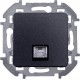 Inspiria Антрацит Розетка телефонная RJ11 С/У без рамки  673823  Legrand