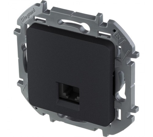 Inspiria Антрацит Розетка телефонная RJ11 С/У без рамки  673823  Legrand