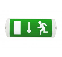 Светильник светодиодный пылевлагозащищенный с БАП TLM01 OL EM1 3 ч. 363х132х75мм 9Вт 5000K , 3 ч., РТ 650Лм IP65 опал  85708  TechnoLux