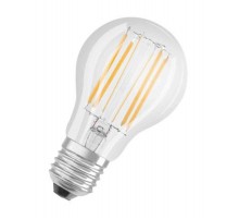 Лампа светодиодная LEDPCLA75 7,5W/840 230V FIL E2710X1  4058075287549  OSRAM