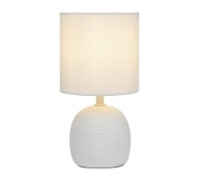 Настольная лампа Sheron 7044-502 1 * Е14 40 Вт керамика белая  Б0053459  Rivoli