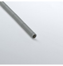 Труба гибкая гофрированная ПВХ 20мм с протяжкой лёгкая (50м) серый  12001(50)  Рувинил