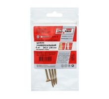 Саморез ШУж 5,0х90 пот. гол. (4 шт) - пакет ( 0,031 кг)  102515  Tech-KREP