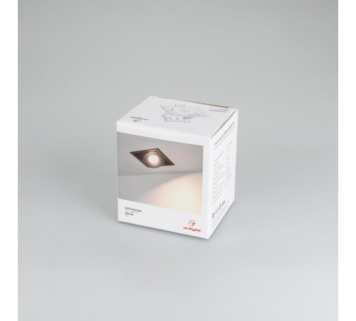 Светильник CL-SIMPLE-S80x80-9W Warm3000 (WH, 45 deg)  026874  Arlight