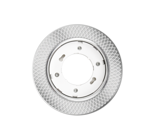 Светильник точечный встраиваемый под лампу PGX53d MG11-Chrome с подсветкой  .5020016  Jazzway