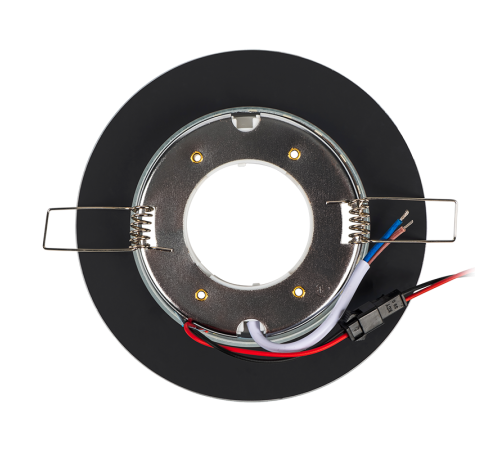 Светильник точечный встраиваемый под лампу PGX53d MG11-Chrome с подсветкой  .5020016  Jazzway