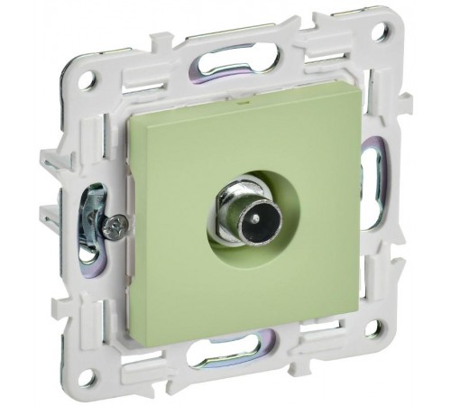 SKANDY Розетка TV проходная SK-A17M мятный  SK-A10-P-K06  IEK