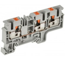 Колодка клеммная CP-MC 3 вывода 10мм2 серая  YCT22-00-3-K03-010  IEK