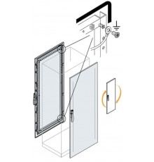Дверь глухая HxW 1400х1000 мм  1STQ005321B0000  ABB