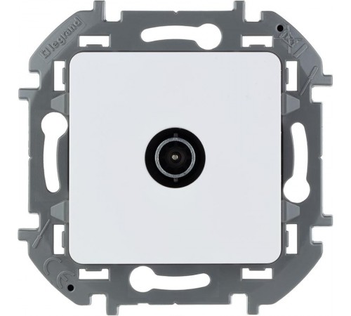 Inspiria Белый Розетка телевизионная TV оконечная С/У 10 дБ 5-862 мГц без рамки  673870  Legrand