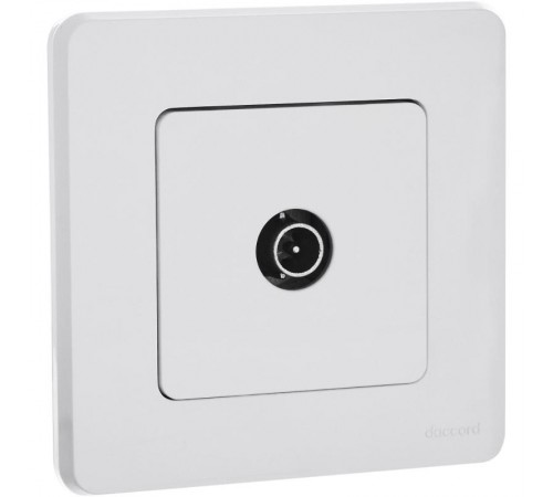 Inspiria Белый Розетка телевизионная TV оконечная С/У 10 дБ 5-862 мГц без рамки  673870  Legrand