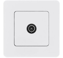 Inspiria Белый Розетка телевизионная TV оконечная С/У 10 дБ 5-862 мГц без рамки  673870  Legrand