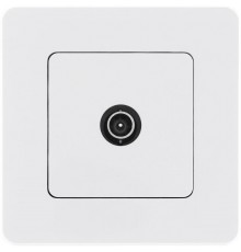 Inspiria Белый Розетка телевизионная TV оконечная С/У 10 дБ 5-862 мГц без рамки  673870  Legrand