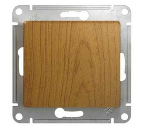 Glossa Дерево Дуб Переключатель 1-клавишный, сх.6, 10АХ  GSL000561  SE