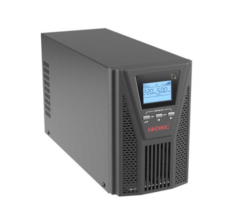 Онлайн ИБП, Small Tower, 1000VA/900W, 2xSchuko, USB, 3x7Ач  SMALLT1A10S  DKC