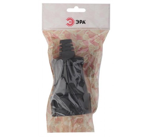 Rx3-B ЭРА Розетка кабельная б/з прямая ПВХ 10A черная (20/8)  Б0039684  ЭРА