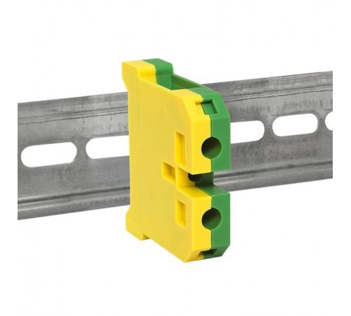 Колодка клеммная ЕК-16/80 JXB земля (аналог БЗН) EKF PROxima  plc-ek-16/80  EKF