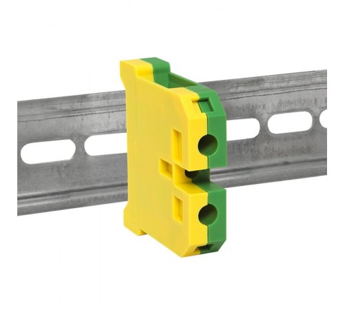 Колодка клеммная ЕК-16/80 JXB земля (аналог БЗН) EKF PROxima  plc-ek-16/80  EKF