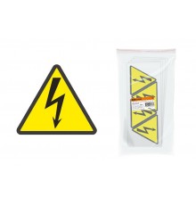 Символ "Молния" (треугольник) 130х130х130мм   SQ0817-0017  TDM