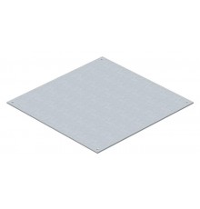 Заглушка монтажного основания UZD250 282x282x4 мм (сталь) (DU 250-2)  7400573  OBO Bettermann