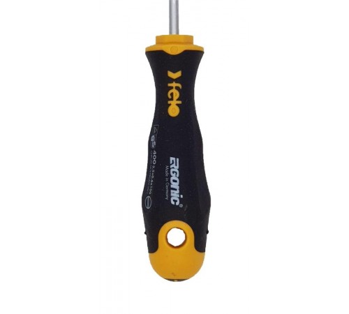 Отвертка Ergonic плоская шлицевая 3,5X0,6X100  40035310  Felo