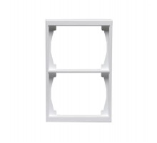 Рамка 2-постовая, 100мм серия Impressivo, белый  1722F100-84   2TKA000329G1  ABB