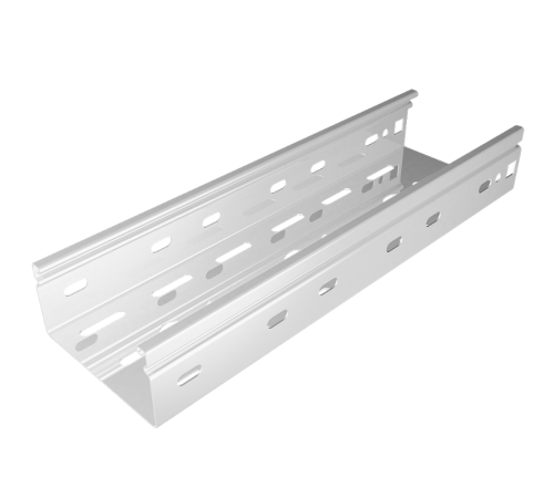 Лоток перфорированный  100х100х3000х0,8мм "Стандарт ПЛЮС" горячеоцинкованный  DLPEplus100*100*0.8*3000 HD  КМ-профиль