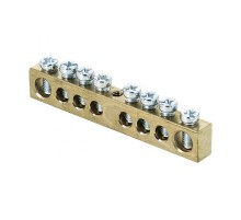 Шина "0" PE 63.08 (латунь) EKF PROxima  sn0-63-08  EKF