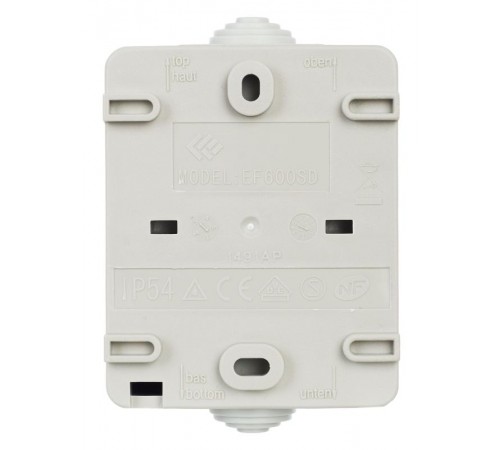 Форс Выключатель кнопочный О/У IP54 ВСк20-1-0-ФСр  EVS13-K03-10-54-DC  IEK