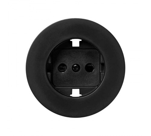 Simon 88 Накладка с защитными шторками на розетку двухполюсную c заземляющим контактом, винтовое соединение,  88041-68  Simon