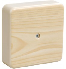 Коробка распределительная КМ для о/п 100х100х29мм сосна  UKO10-100-100-029-K34-E  IEK