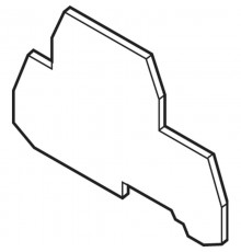 Разделитель цепей SCF6D для M..D2 2-ур  1SNA118495R1700  TE